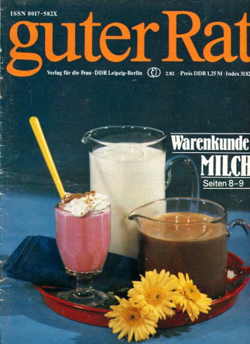 Guter Rat 1982 Heft 2 Ratgeberzeitschrift DDR