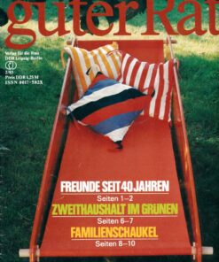 Guter Rat 1985 Heft 2 Ratgeberzeitschrift DDR