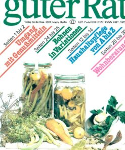 Guter Rat 1987 Heft 3 Ratgeberzeitschrift DDR
