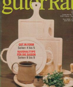 Guter Rat 1988 Heft 1 Ratgeberzeitschrift DDR