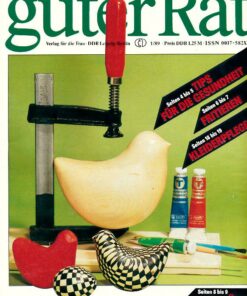 Guter Rat 1989 Heft 1 Ratgeberzeitschrift DDR