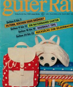 Guter Rat 1989 Heft 2 Ratgeberzeitschrift DDR