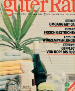 Guter Rat 1990 Heft 2 Ratgeberzeitschrift DDR