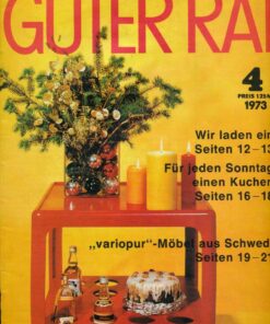 Guter Rat 1973 Heft 4 Ratgeberzeitschrift DDR