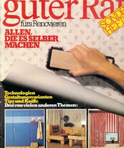 Guter Rat fürs Renovieren Ratgeberzeitschrift DDR