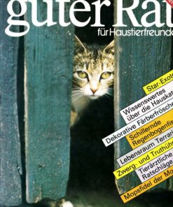 Guter Rat Sonderheft für Haustierfreunde 1987 Ratgeberzeitschrift DDR
