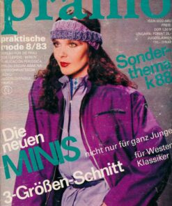Konvolut Pramo 1983 Hefte Nr 1 4 6 8 10 Praktische Mode DDR