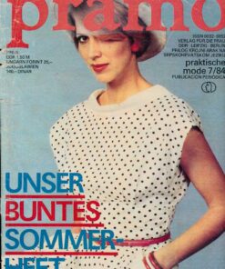 Konvolut Pramo 1984 Hefte Nr 1 3 7 12  Praktische Mode DDR