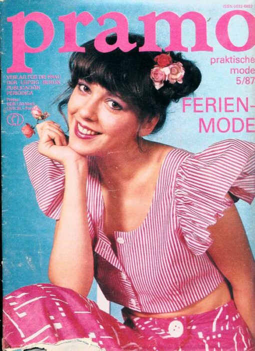 Konvolut Pramo 1987 Hefte Nr 1 5 6 7 8 9 10  Praktische Mode DDR