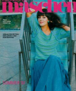 Modische Maschen 1987 Heft 1 (Sommer 1987) Strickzeitschrift DDR