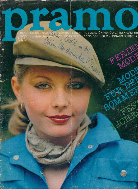 Pramo 1981 Heft 4 Praktische Mode Zeitschrift DDR