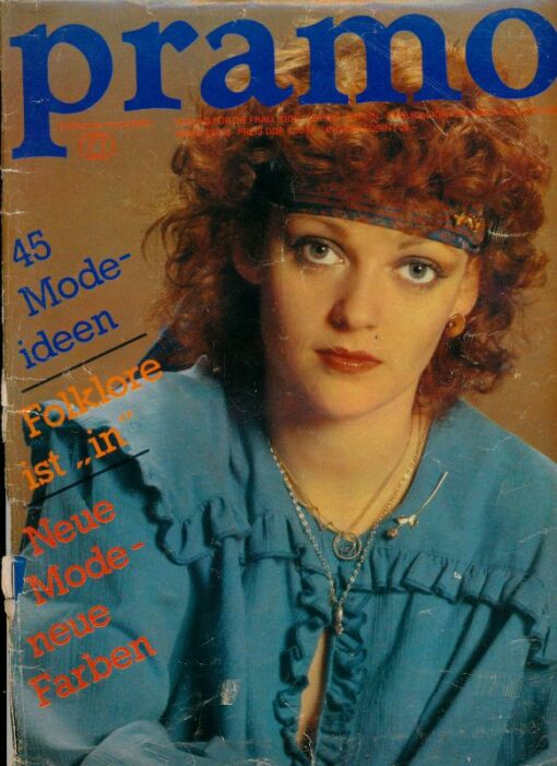 Pramo 1982 Heft 8 Praktische Mode Zeitschrift DDR