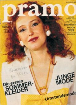 Pramo 1989 Heft 3 Praktische Mode Zeitschrift DDR