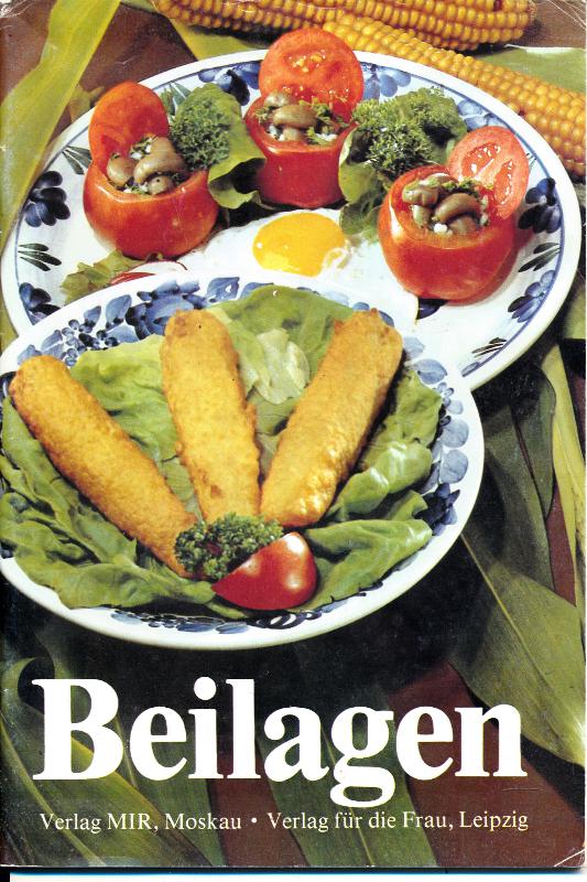 Beilagen Rezeptheft DDR