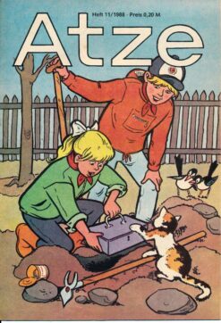 Atze 1988 Heft 11 Kinderzeitschrift DDR