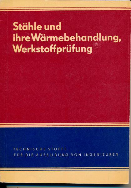 shop.ddrbuch.de DDR-Lehrbuch, Technische Stoffe, Für die Ausbildung von Ingenieuren, mit 133 Bildern, 14 Tabellen und 20 Anlagen, Inhalt: 3 umfangreiche Kapitel sowie zahlreiche Übungen