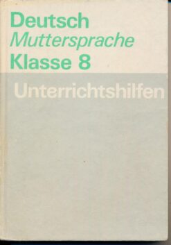 Unterrichtshilfen Muttersprache Klasse 8