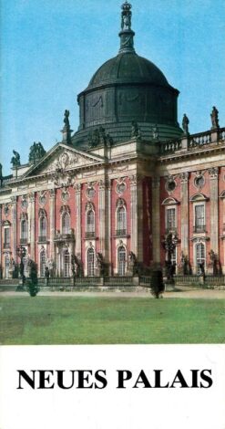 Neues Palais Potsdam kleine Broschüre DDR
