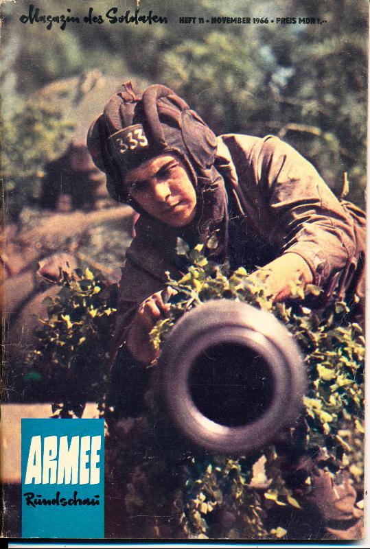 Armeerundschau 1966 Heft11 NVA DDR Zeitschrift