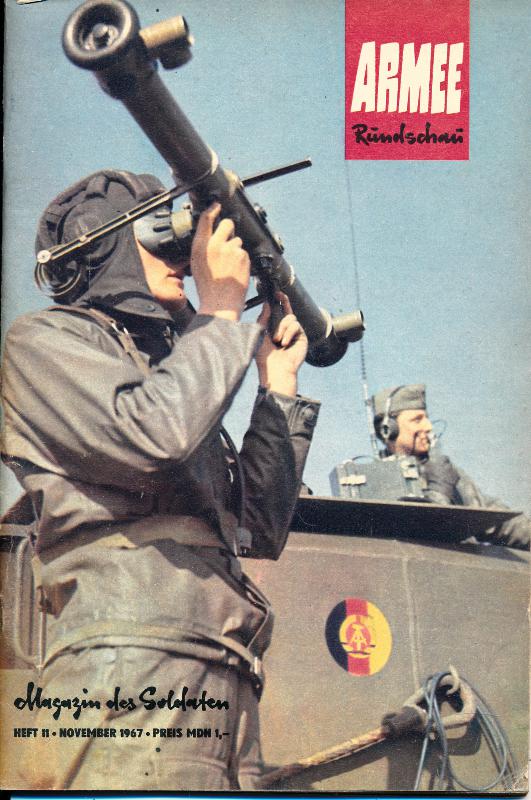 Armeerundschau 1968 Heft 3 NVA DDR Zeitschrift