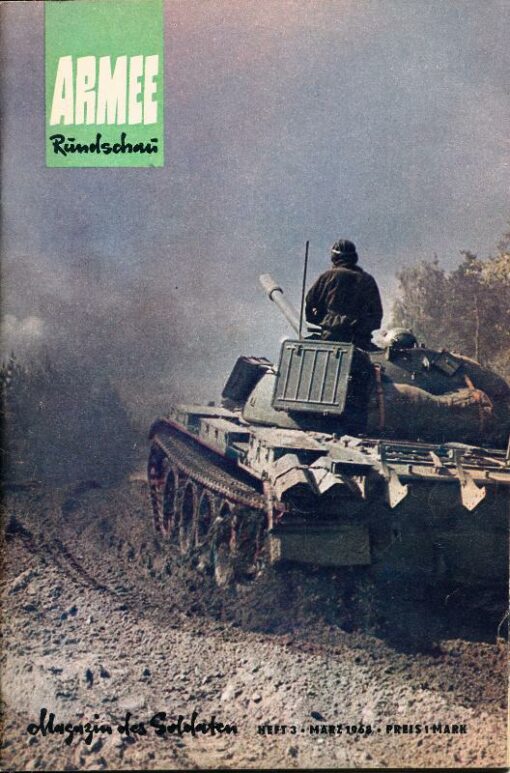 Armeerundschau 1968 Heft 6 NVA DDR Zeitschrift