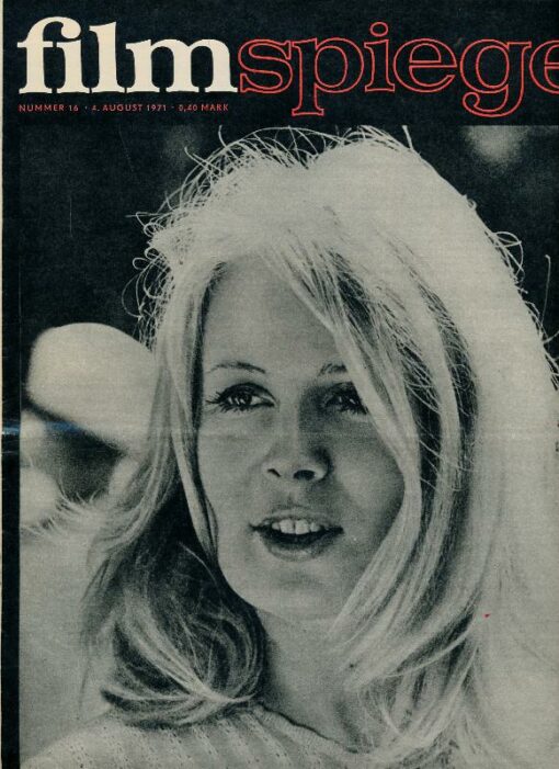 Filmspiegel 1971 Heft 16 DDR Ewe Kiwi