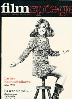 Filmspiegel 1971 Heft 25 DDR Larissa Kadotschnikowa