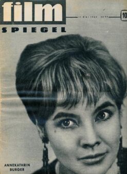Filmspiegel 1963 Heft 10 DDR Annekathrin Bürger