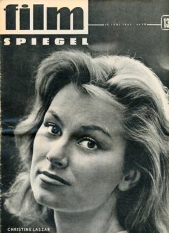Filmspiegel 1963 Heft 13 DDR Christine Lazar