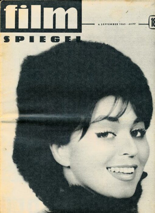 Filmspiegel 1963 Heft 18 DDR Kalina Jedrusik