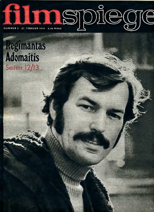 Filmspiegel 1974 Heft 5 DDR Regimantas Adomaitis