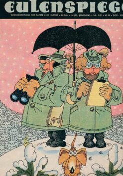 Eulenspiegel 1987 Heft 1-10 Zeitschrift für Satire und Humor DDR