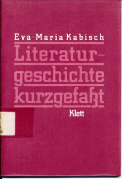 Literaturgeschichte kurzgefaßt