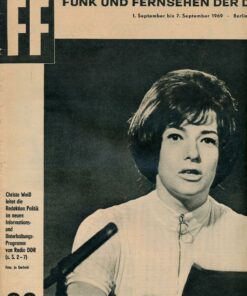 FF Fernsehzeitschrift DDR 1969 Heft 36