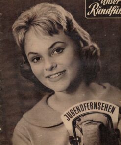 Unser Rundfunk Fernsehzeitschrift DDR 1959 Heft 34 VEB Transformatoren und Röntgenwerk Dresden