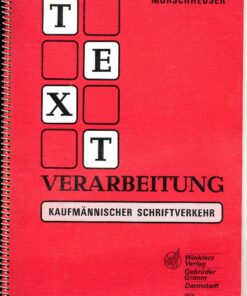 Textverarbeitung kaufmännischer Schriftverkehr