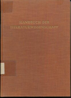 Handbuch der Literaturwissenschaft / Deutsche Dichtung
