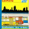 shop.ddrbuch.de DDR-Fahrplan, Verkehrsbetriebe, Stadtschnellbahn, Kraftverkehr, mit beigelegten gefalteten farbigen Haltestellenplan, mit Werbeanzeigen
