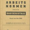 Arbeitsnormen für die Bauindustrie Zimmereiarbeiten