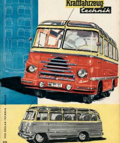 KFT 1958 Heft 2 Automobiltechnik DDR Robur