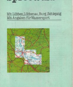 Spreewald Wanderkarte DDR