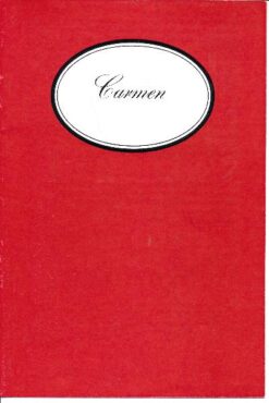 Programmheft Carmen