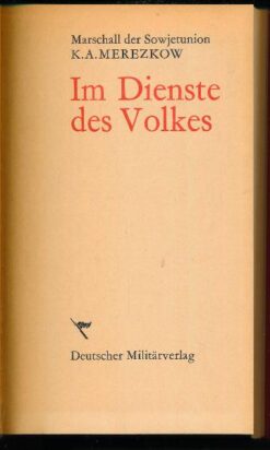 Im Dienste des Volkes