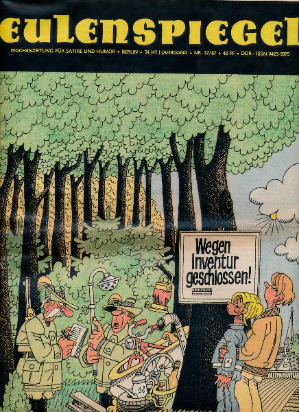 shop.ddrbuch.de DDR-Zeitschrift, Wochenzeitung für Satire und Humor, farbig illustriert