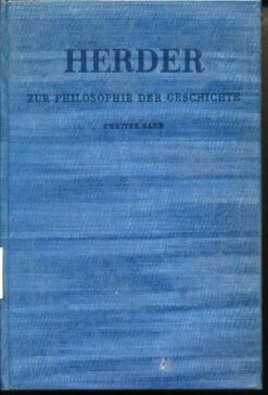 Zur Philosophie der Geschichte