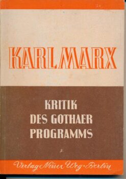 Kritik des Gothaer Programms