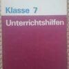 Physik Klasse 7 Unterrichtshilfen