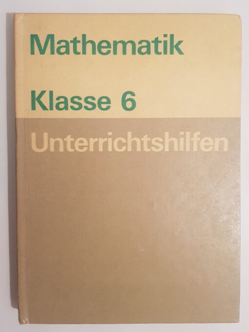 Mathematik Klasse 6 Unterrichtshilfen