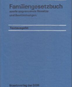 Familiengesetzbuch DDR