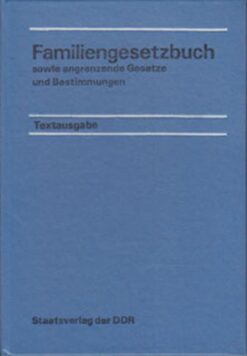 Familiengesetzbuch DDR